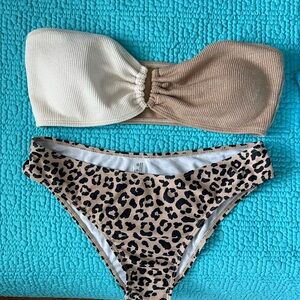 NWOT Leopard 🐆 print swimsuit